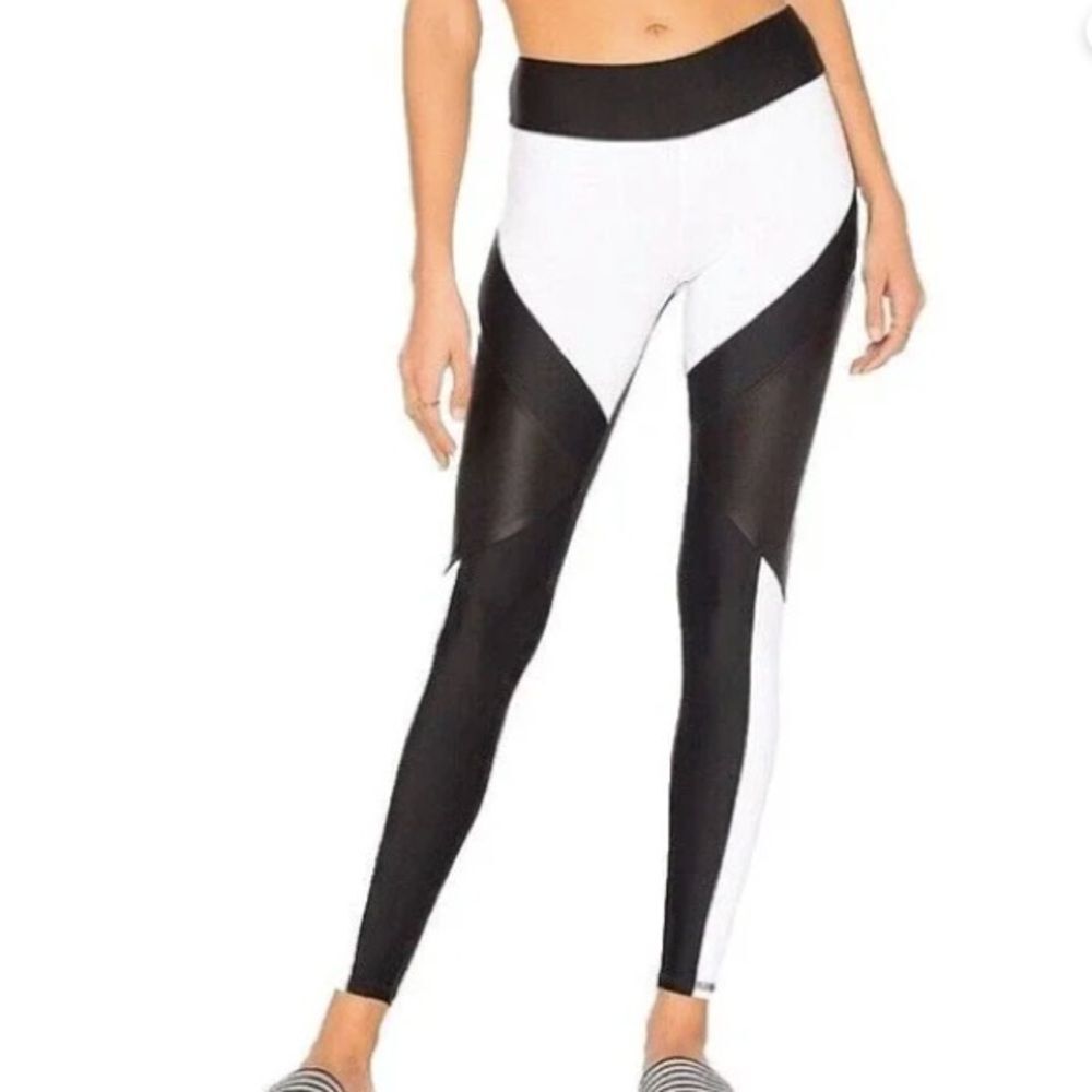 Lanston Sport Odin Combo Block Leggings – XS